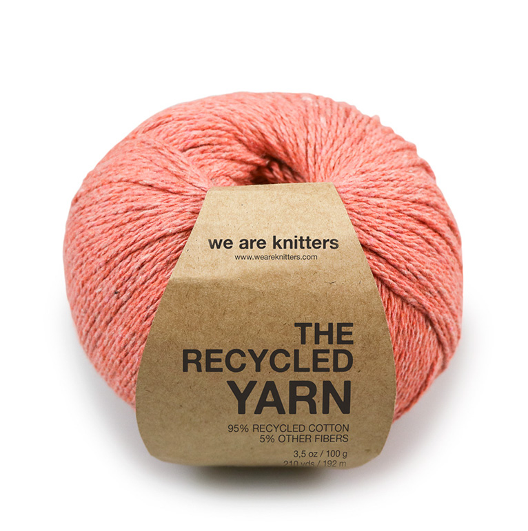 Il gomitolo recycled yarn ecosostenibile lanciato nel 2019 da we are knitters